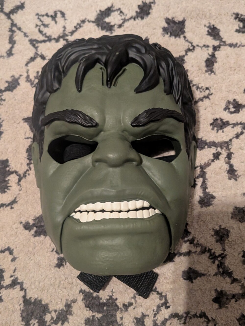 Green Hulk Character Mask